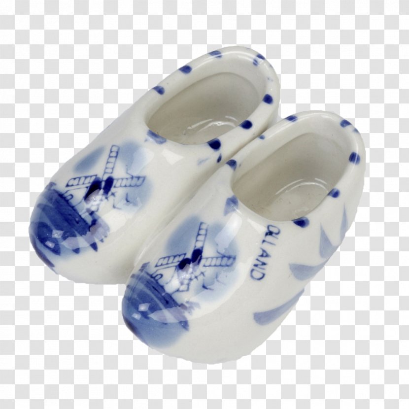 Plastic Blue And White Pottery Shoe - Porcelain - Design Transparent PNG