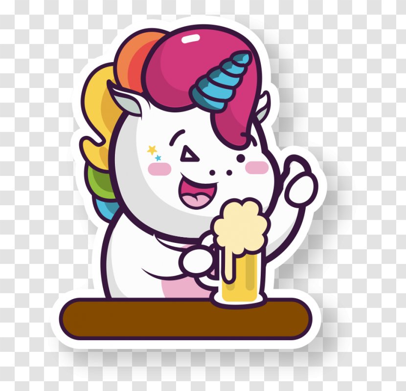 To Be A Unicorn Horn WTC Montevideo Free Zone T-shirt - Sticker Transparent PNG