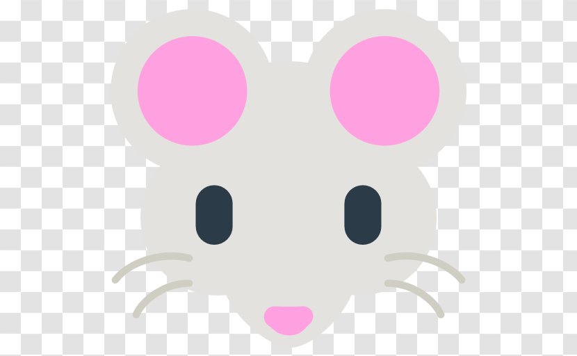 Whiskers Mouse Rat Rodent Cat - Pink Transparent PNG