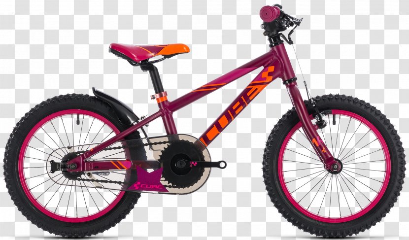 Cube Kid 160 (2018) Bicycle Bikes Cycling - Bmx Bike Transparent PNG