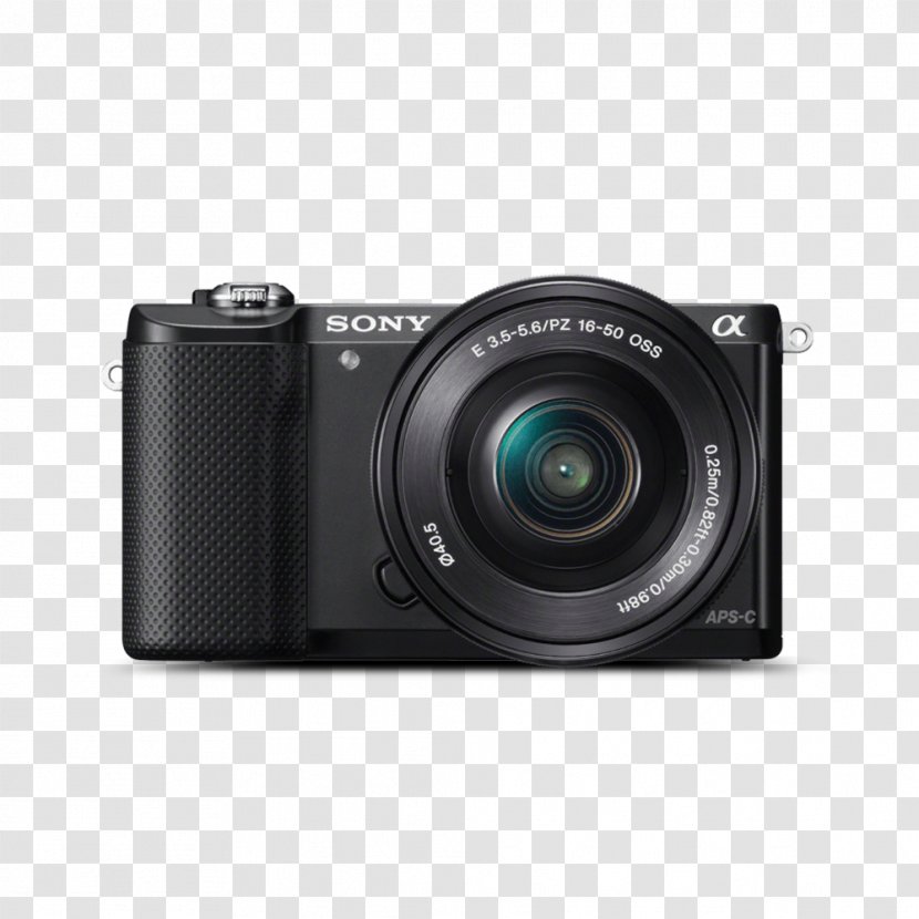 Sony α5000 α6000 Alpha 6300 α5100 Mirrorless Interchangeable-lens Camera - E 55210mm F4563 Oss Transparent PNG