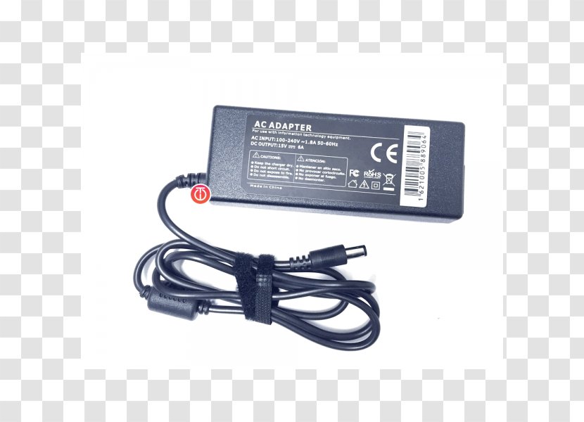 AC Adapter Laptop Product Computer Hardware - Power Cord Transparent PNG