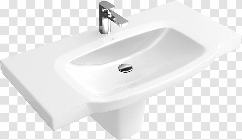 Sink Villeroy & Boch Ceramic Plumbing Fixtures Bathroom - Bath Transparent PNG