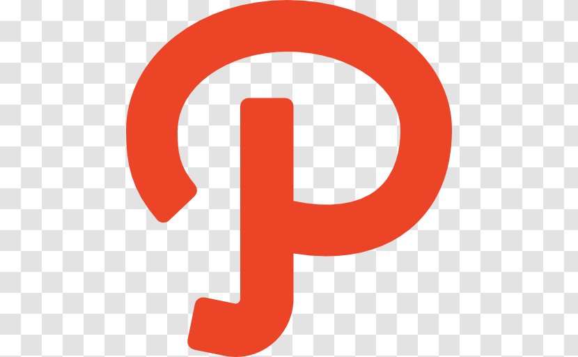 Social Media Logo Path - Red Transparent PNG