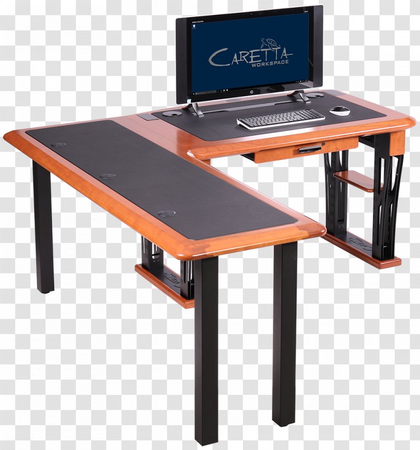 Table Computer Desk Office - Inlay Transparent PNG