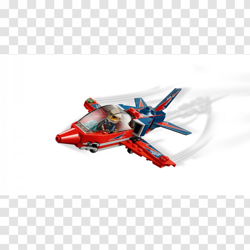 Amazon.com LEGO 60177 City Airshow Jet Lego Toy - Ski Binding Transparent PNG