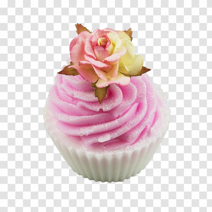 Buttercream Cupcake Petit Four Cake Decorating Transparent PNG