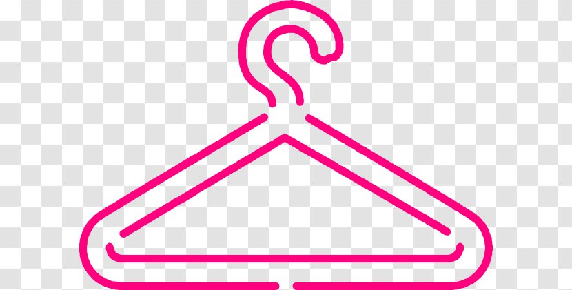 Clothes Hanger Dress Clothing Clip Art - Symbol - Hook Transparent PNG