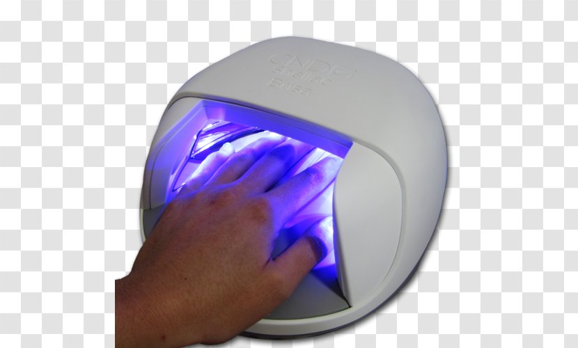 Light-emitting Diode LED Lamp Gel Nails - Purple - Plastic Nail Transparent PNG