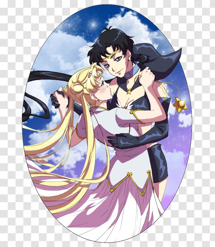 Sailor Moon Tuxedo Mask Pluto Starlights Senshi - Cartoon Transparent PNG