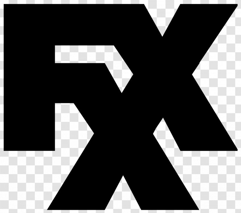 FXX Logo Television Channel - Black And White - Freeform Select Transparent PNG