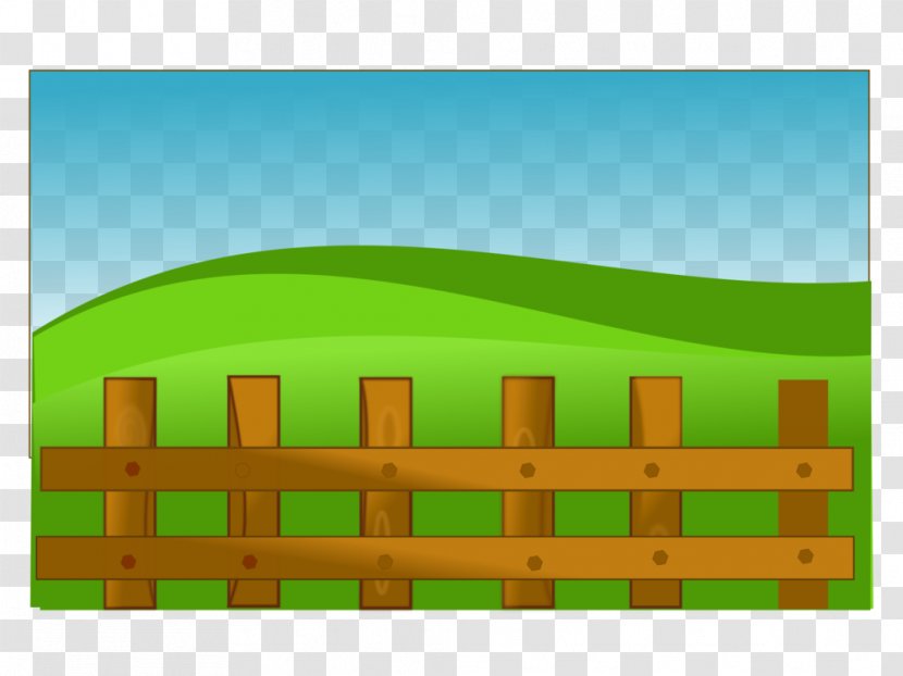 Fence Cartoon - Farm - Symbol Rectangle Transparent PNG