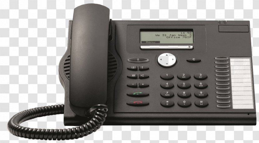 Aastra Mitel 5370ip Business Telephone System Office 5370 Digital Phone - Telephony - Voice Over IP Transparent PNG