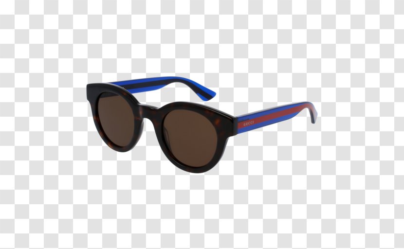Sunglasses Gucci GG0010S Fashion Eyewear - Blue Transparent PNG