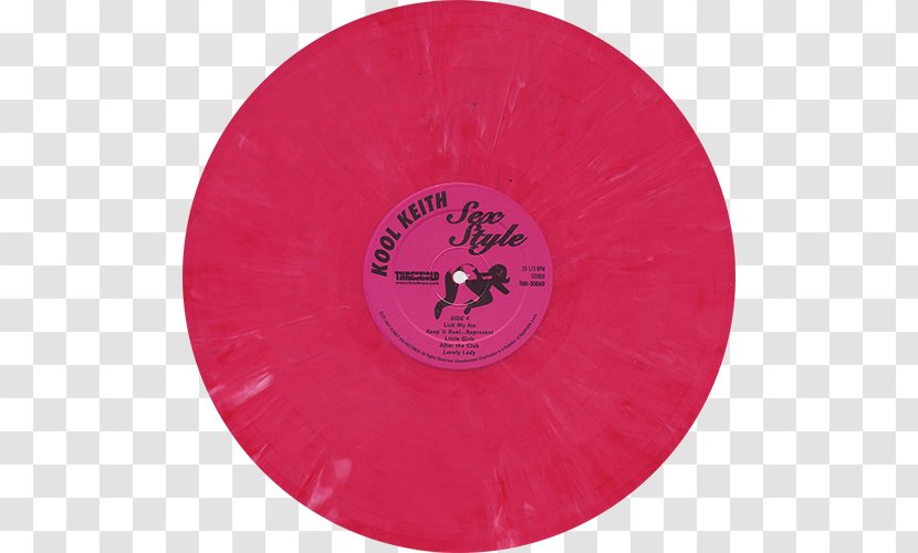 Phonograph Record Circle LP - Red Transparent PNG