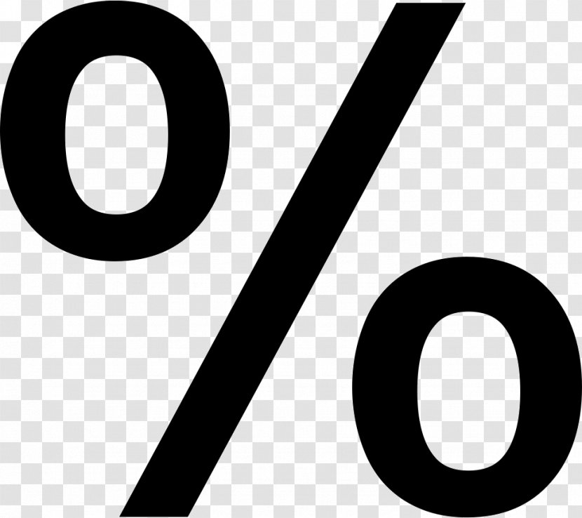 Percentage - Chart - Black And White Transparent PNG