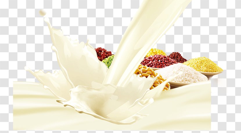 Breakfast Soy Milk Cream Transparent PNG