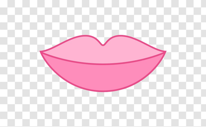 Lip Smile - Pink - Lips Transparent PNG