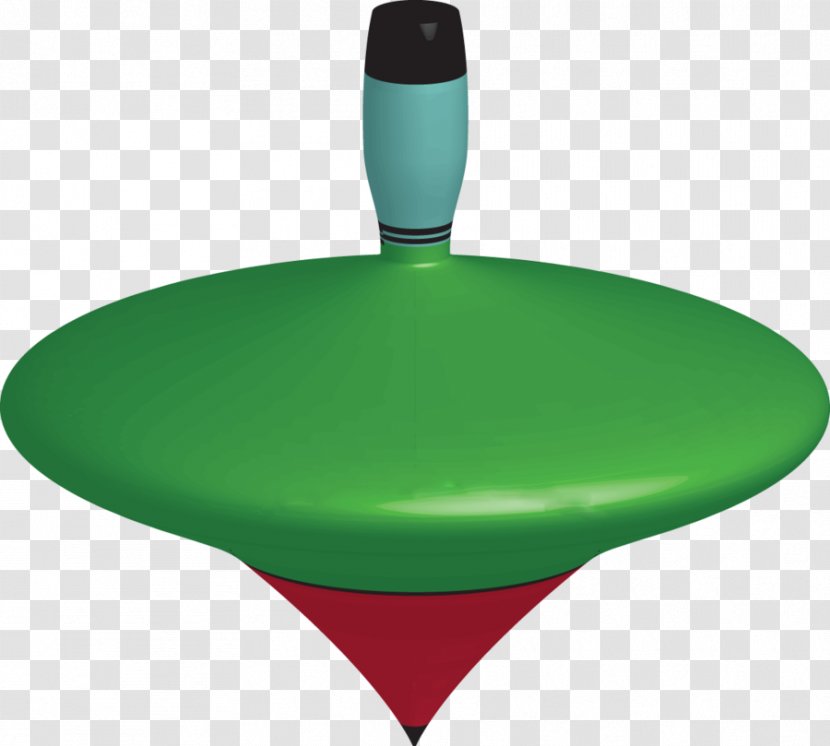 Spinning Tops Toy Bambaram Tippe Top - Green Transparent PNG