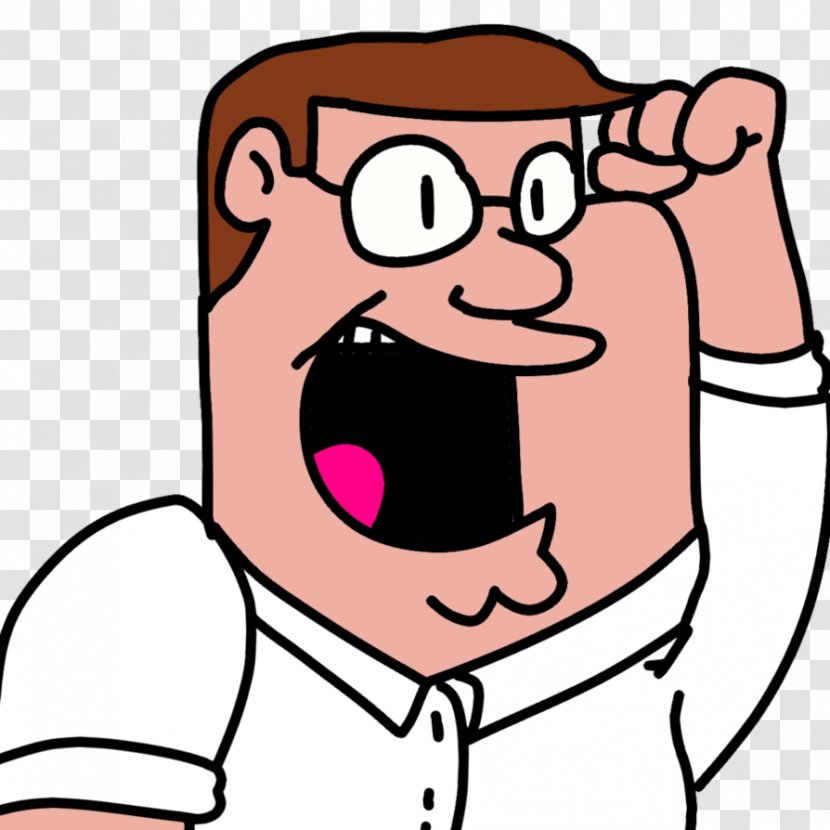 Cheek Thumb Smile Clip Art - Silhouette - Peter Griffin Transparent PNG