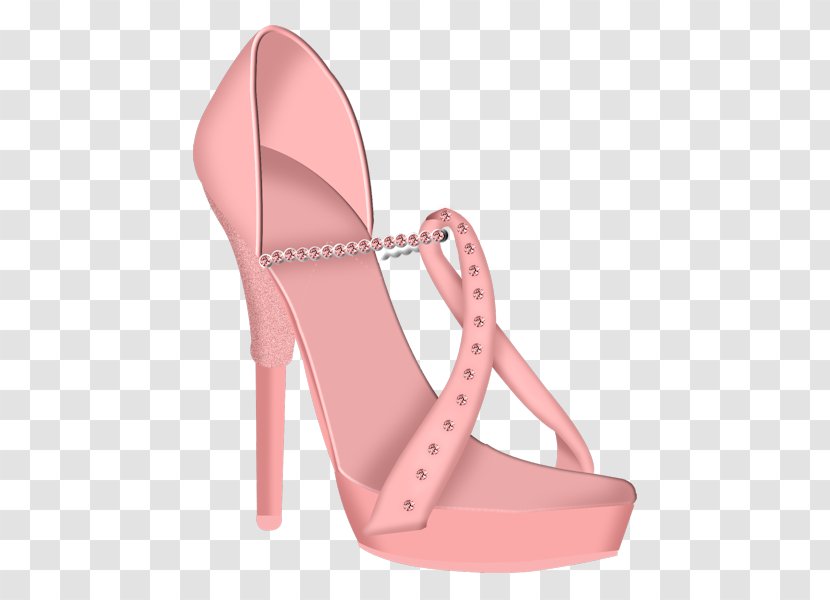 Sandal High-heeled Shoe Footwear Stiletto Heel - Basic Pump Transparent PNG