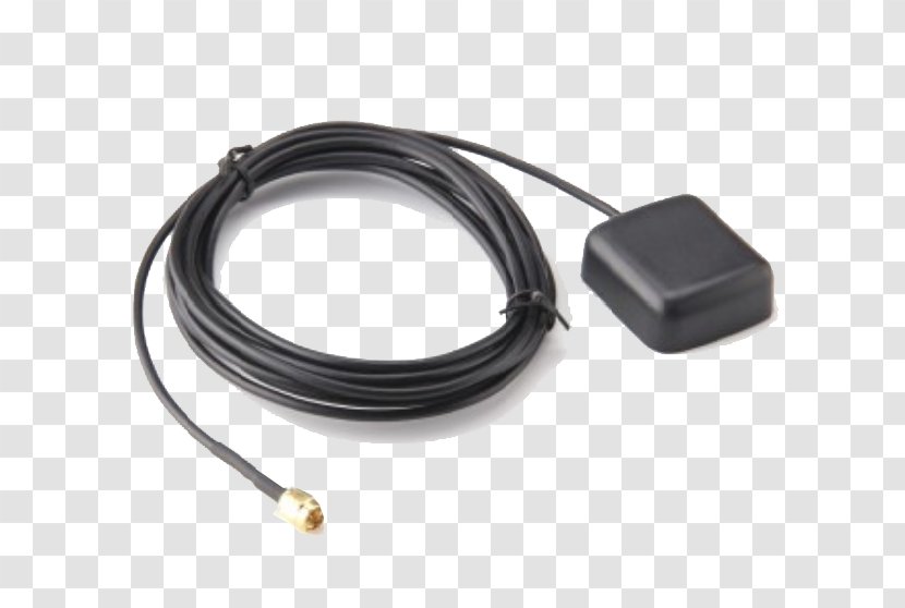 Electrical Cable GPS Navigation Systems SMA Connector Aerials Global Positioning System - Vehicle Audio - Car Transparent PNG