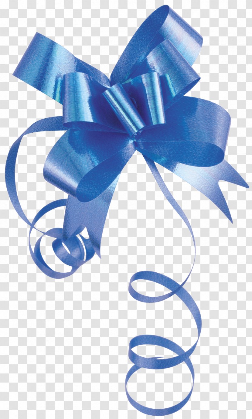 Ribbon Blue Gift Green Transparent PNG