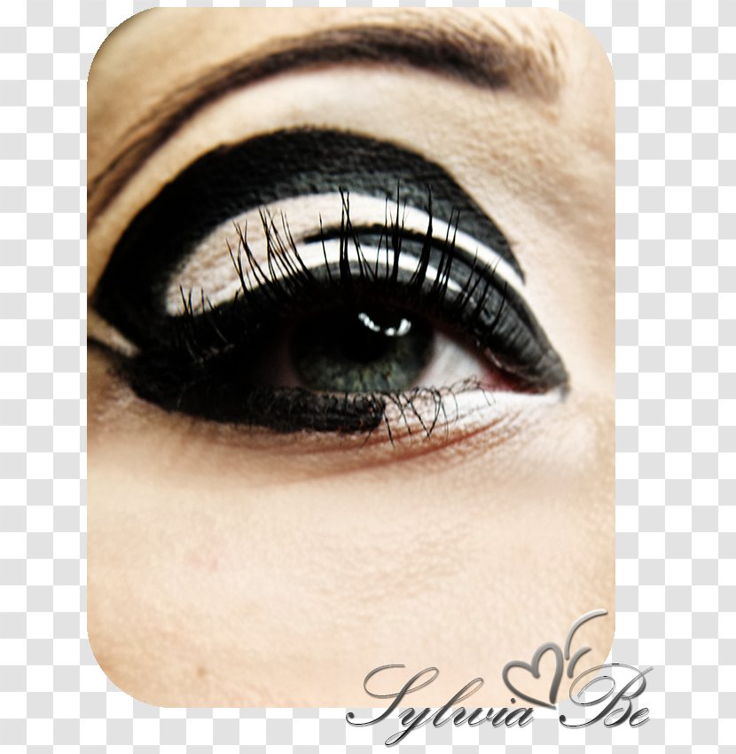 Eyelash Extensions Eye Liner Shadow Lip - Heart - Make Up And Nails Transparent PNG