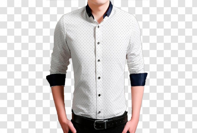 Dress Shirt T-shirt Sleeve Collar - Fashion Transparent PNG