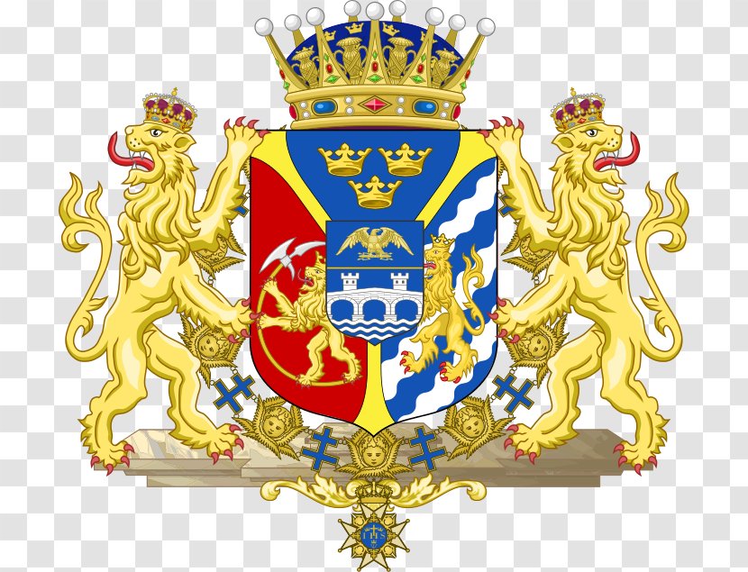 Union Between Sweden And Norway Crest Coat Of Arms - Prince Aimone Duke Apulia Transparent PNG