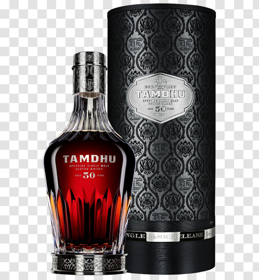 Tamdhu Distillery Whiskey Speyside Single Malt Scotch Whisky - Sherry - Old Bottles That Are Valuable Transparent PNG