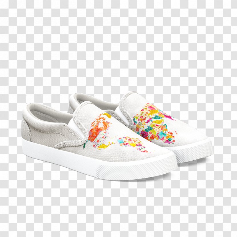 World Map Sneakers Bucketfeet Transparent PNG