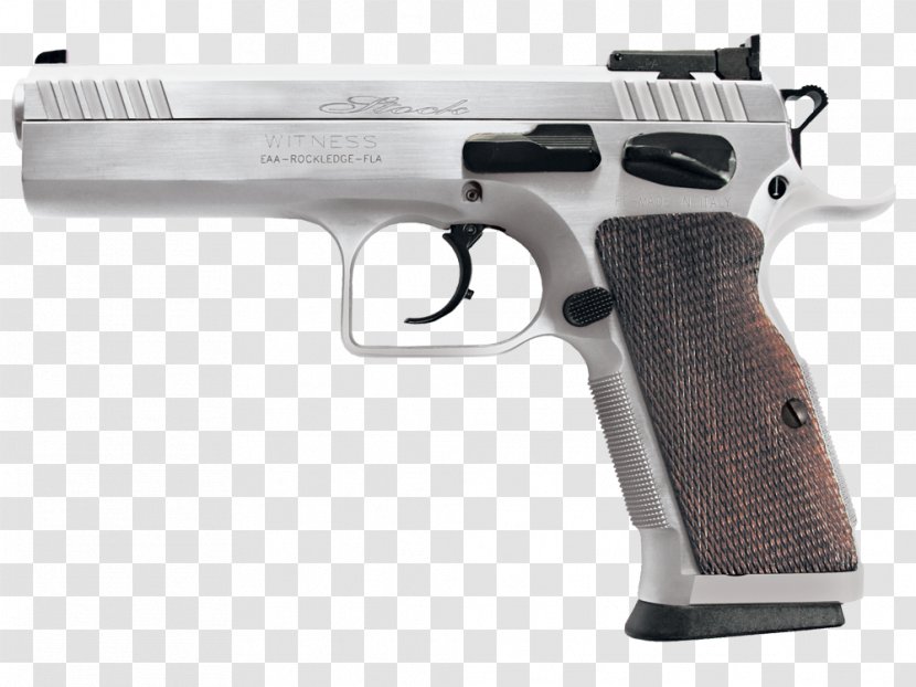 European American Armory Tanfoglio T95 .40 S&W 9×19mm Parabellum - Witness Transparent PNG