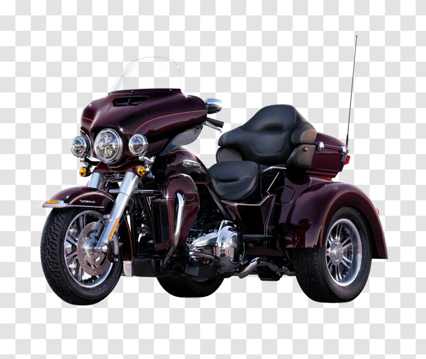 Harley-Davidson Tri Glide Ultra Classic Motorcycle Trike CVO - Harleydavidson Street - Moto Gp Transparent PNG