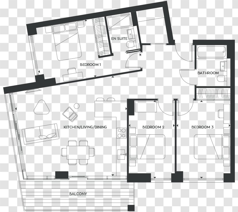 Floor Plan Architecture House Brand - Elevation Transparent PNG