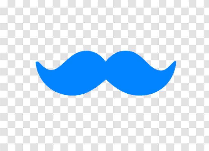 Blue Area Pattern - Moustache Transparent Image Transparent PNG