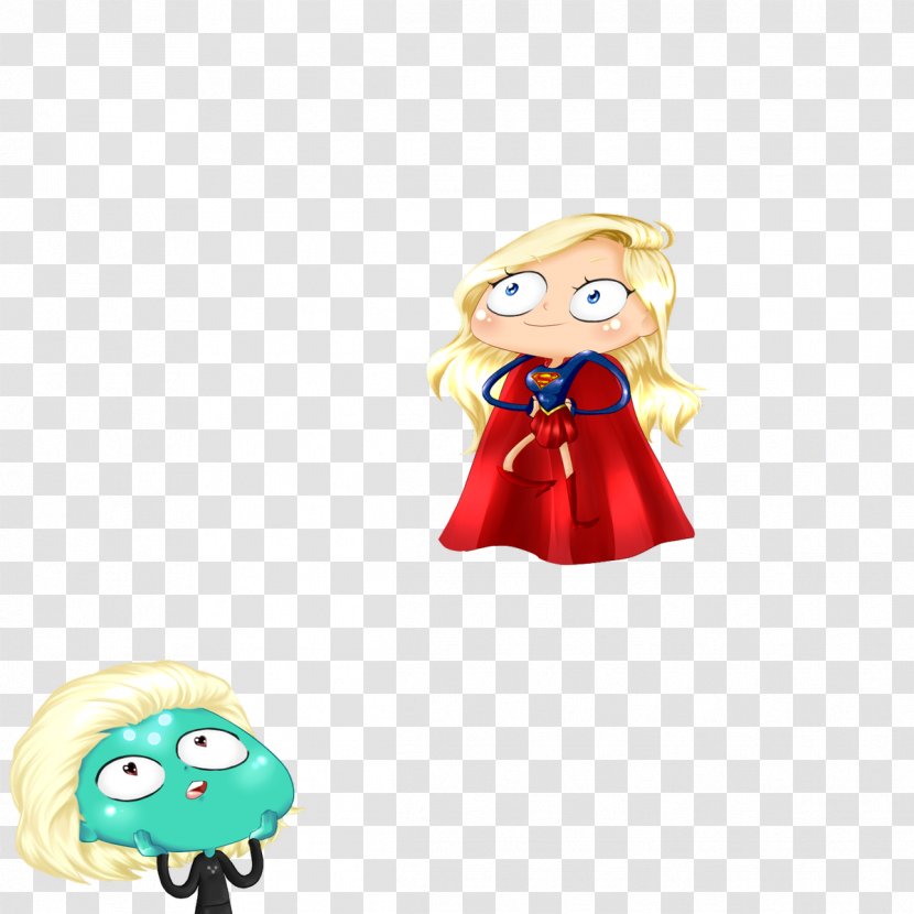 Doll Character Animated Cartoon - Supergirl Brainiac 5 Transparent PNG