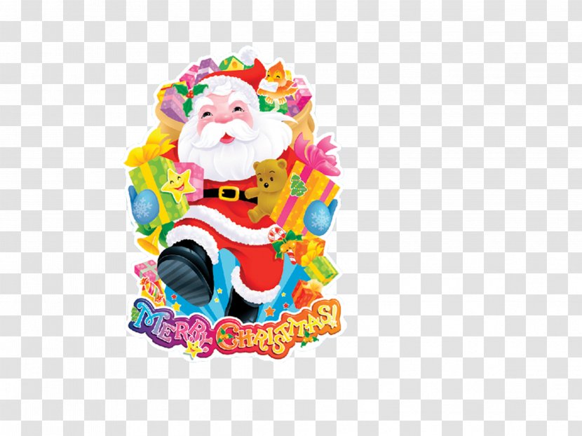 Pxe8re Noxebl Santa Claus Christmas Gift - Chinese New Year - HD Clips Transparent PNG