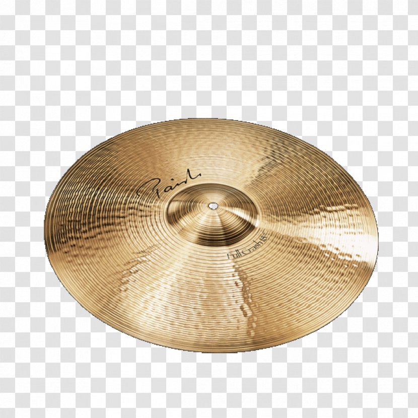 Hi-Hats Paiste Signature Full Crash Cymbal - Musical Instrument Transparent PNG