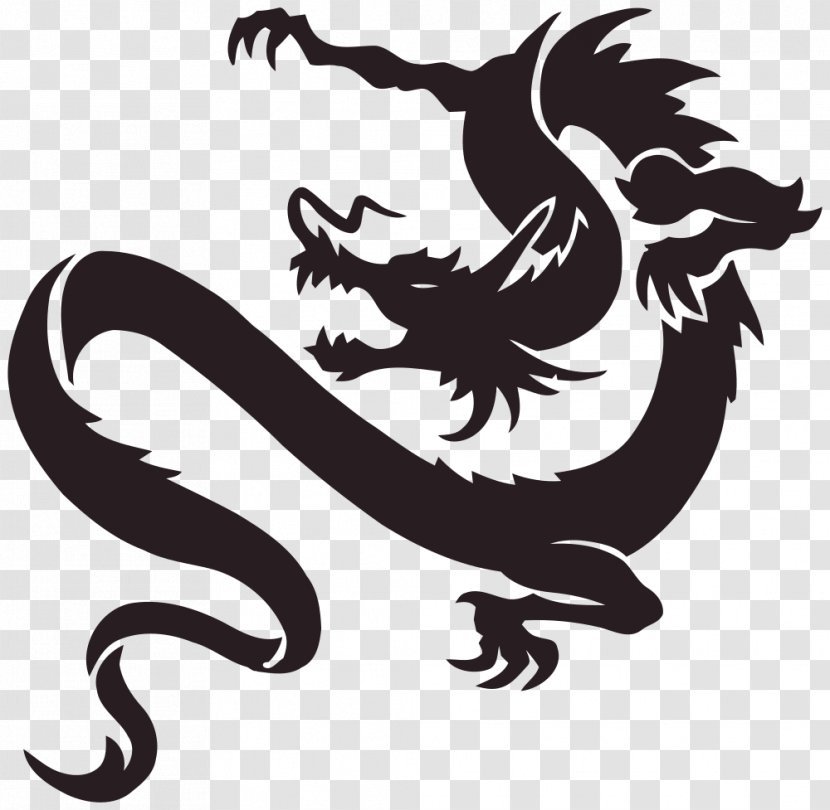 Chinese Dragon Japanese Fantasy Tattoo Transparent PNG