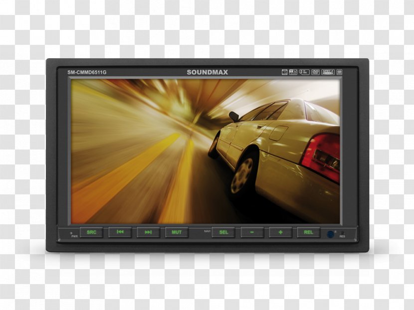 Vehicle Audio Display Device Pyle PLD77MUB DVD Player ISO 7736 - USB Transparent PNG