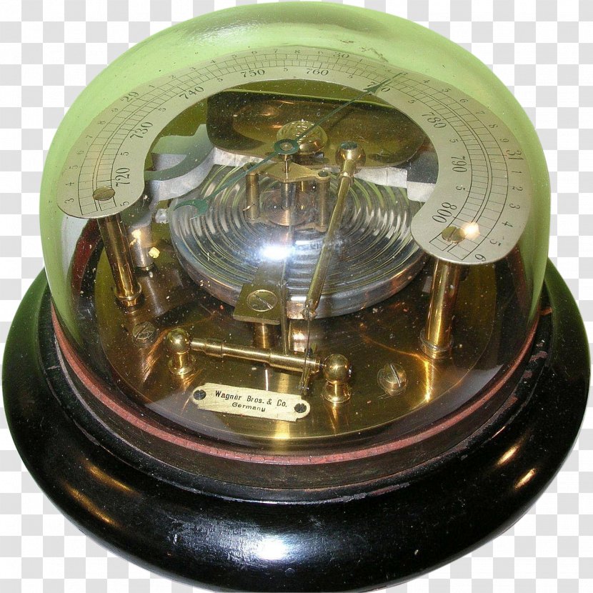 01504 - Brass - Barometer Transparent PNG