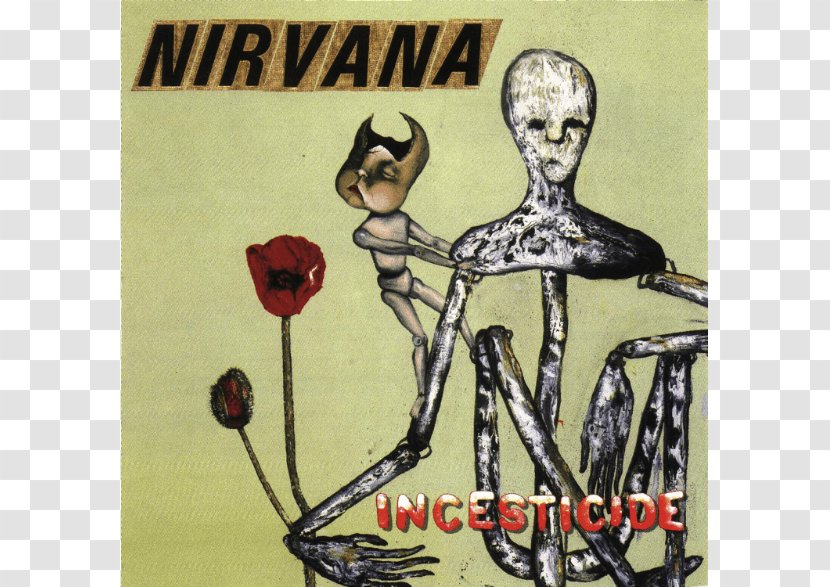 Incesticide Nirvana Nevermind Bleach MTV Unplugged In New York - Watercolor Transparent PNG