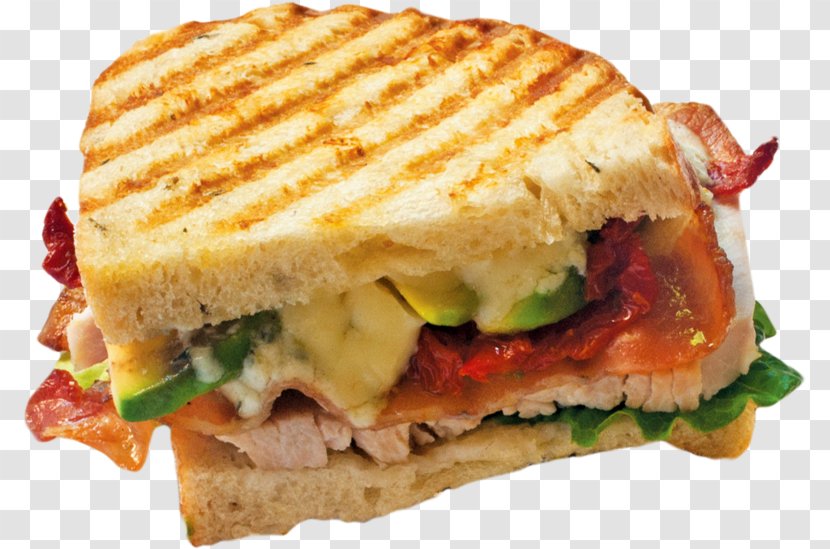 Panini Toast Caprese Salad Ham And Cheese Sandwich Melt - Blt - Pineapple Slices Transparent PNG