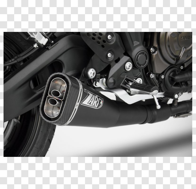 Tire Exhaust System Yamaha MT-07 Car Motor Company - Hardware Transparent PNG