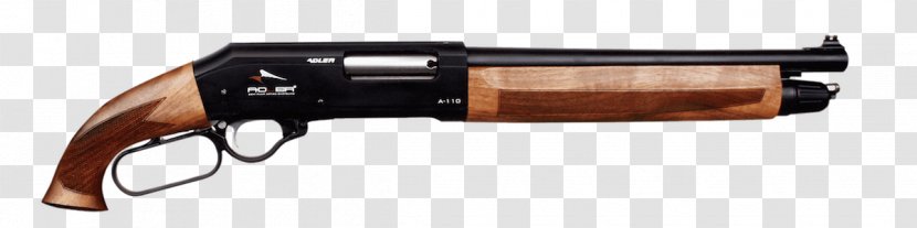 Lever Action Shotgun Firearm Weapon - Flower Transparent PNG