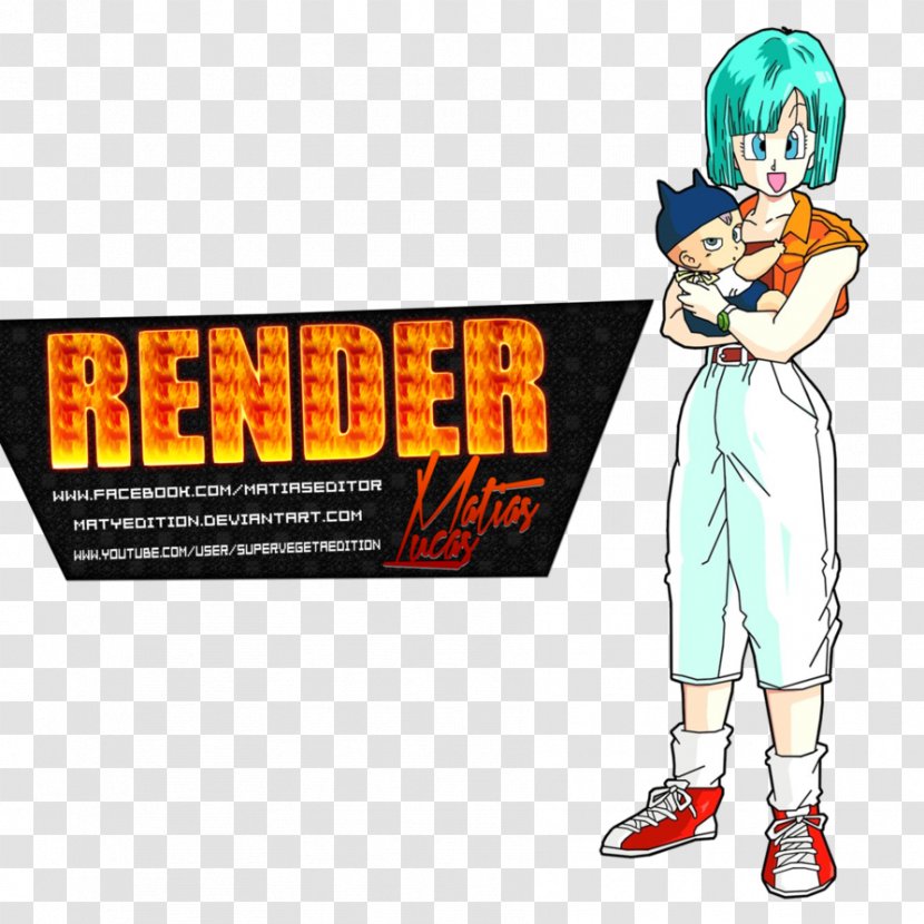 Bulma Trunks Goku Vegeta Majin Buu - Frame Transparent PNG