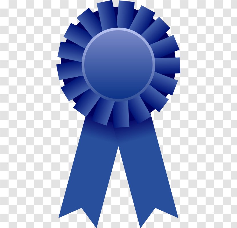 Blue Ribbon Award Prize Clip Art - Grand Cliparts Transparent PNG