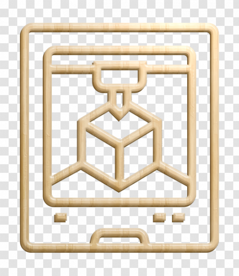 3d Printing Icon Scanner Icon Technologies Disruption Icon Transparent PNG