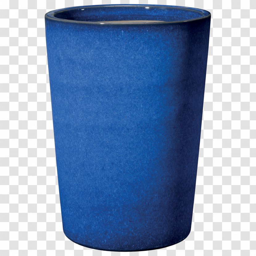 Flowerpot Plastic Cobalt Blue Cylinder - بسم الله الرحمن الرحيم Transparent PNG